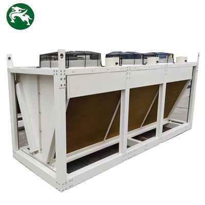 Radiador remoto de resfriamento seco de design personalizado 42000m3/H para resfriamento do motor Genset