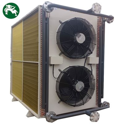 Eficiência de dissipação de calor refrigerador seco vertical HVAC com ventilador design personalizado para uso à beira-mar