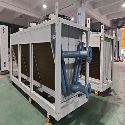 Resfriador de ar seco de alta eficiência com ventilador de design personalizado que irradia para o centro de dados