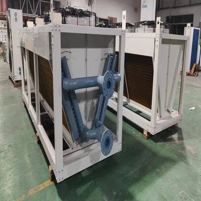 Resfriador de ar seco de alta eficiência com ventilador de design personalizado que irradia para o centro de dados