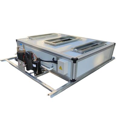 Unidade de manipulação de ar de expansão direta refrigerada a água com motor para edifícios de escritórios