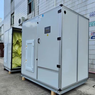 16500CMH Água arrefecida Temperatura e umidade constantes Unidade de tratamento de ar Purificação de ar HVAC