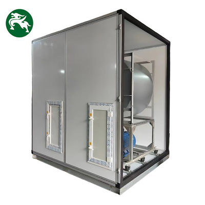 Água Refrigerada Unidade de Manuseio de Ar OEM ODM Temperatura e Umidade Constantes AHU Para Shopping Mall