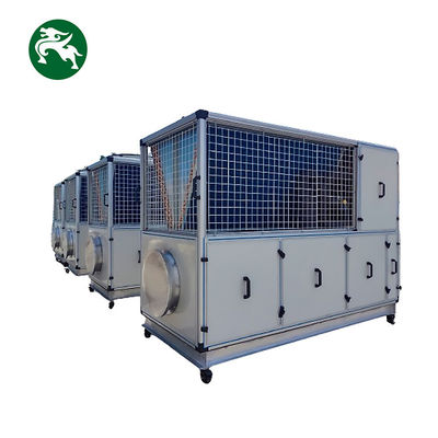 Subterrâneos 15HP Convenientemente Unidade de manuseio de ar móvel com rodas Adequado Aqua arrefecida HVAC