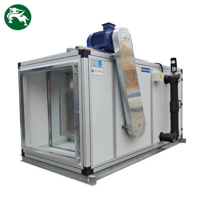Baixo ruído 1500CMH Unidade de recuperação de calor de água pura AHU Ar condicionado