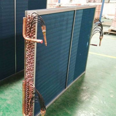 Evaporador de ar de refrigeração de aço inoxidável não padrão de recuperação de calor para DX AHU