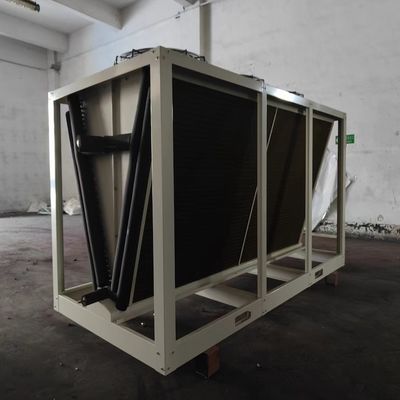 Economia de energia Tipo V refrigerador seco HVAC para divisão de calor da sala de base de dados com três ventiladores