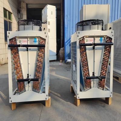 Refrigerador de ar seco de tubo de cobre de alumínio para refrigeração por imersão de data center