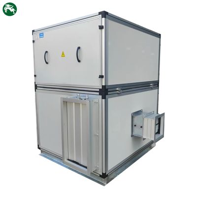 Sistema de manipulação de ar AHU modular de bobina vertical DX para resfriamento em instalações químicas