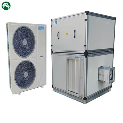Sistema de manipulação de ar AHU modular de bobina vertical DX para resfriamento em instalações químicas