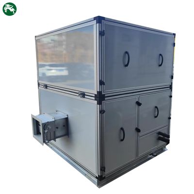 Sistema de manipulação de ar AHU modular de bobina vertical DX para resfriamento em instalações químicas