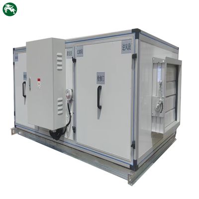 Sistema de purificação de ar industrial de aquecimento e arrefecimento por expansão directa refrigerado a ar