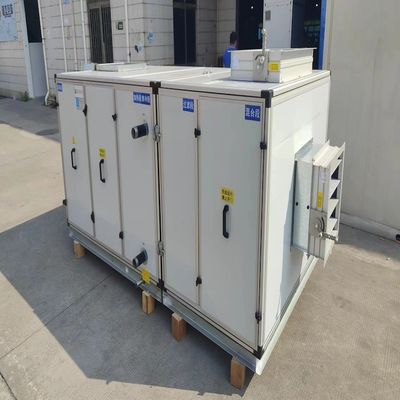 Sala de Operações Laboratório Água Fria Gabinete de Ar Unidade de Tratamento de Ar AHU Sala Limpa