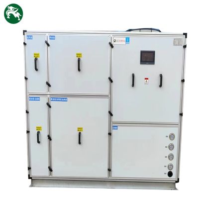 Unidade de tratamento de ar com unidade de recuperação de calor por condensação caixa elétrica do motor do ventilador à prova de explosão
