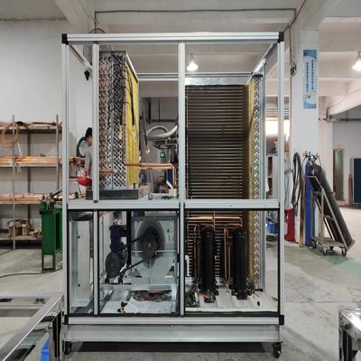 Unidade de tratamento de ar com unidade de recuperação de calor por condensação caixa elétrica do motor do ventilador à prova de explosão