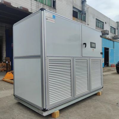 Unidade de manipulação de ar de expansão direta refrigerada por ar vertical Temperatura e umidade constantes HVAC