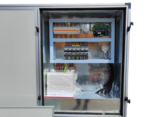 Sistema de aquecimento e refrigeração do AHU de ar fresco com ventilador de alta eficiência