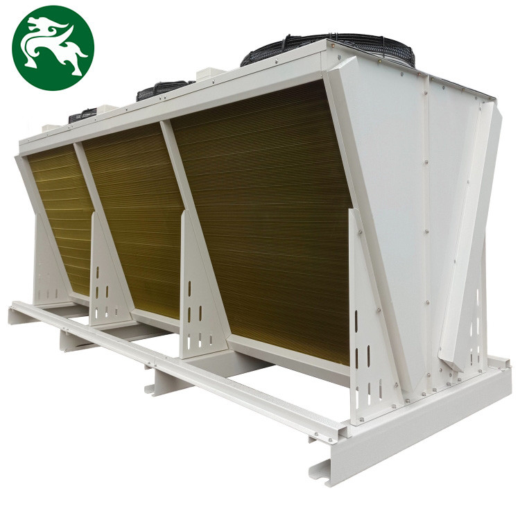 Controle inteligente com ventilador de alta eficiência refrigerador de ar seco para arrefecimento de sala de servidores