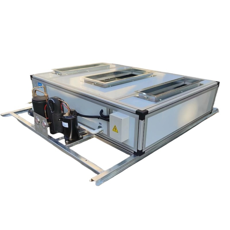 1-5HP Super Slim teto pendurado água arrefecida DX unidade de tratamento de ar purificação de ar HVAC para industrial