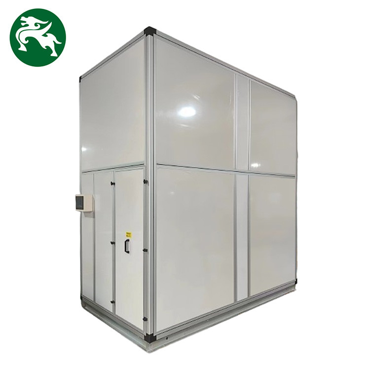 Unidade de ar condicionado de 100-160 kW com bobina de arrefecimento para aplicações industriais