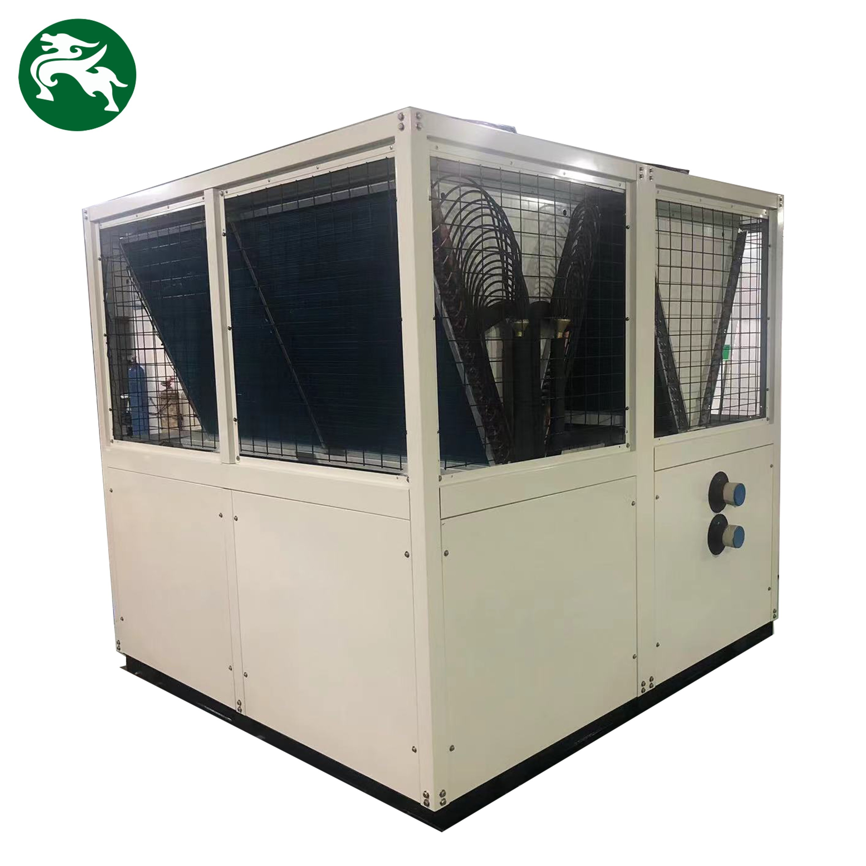 Unidade de ar refrigerado exterior de baixa pressão estática com unidade AHU de recuperação de calor