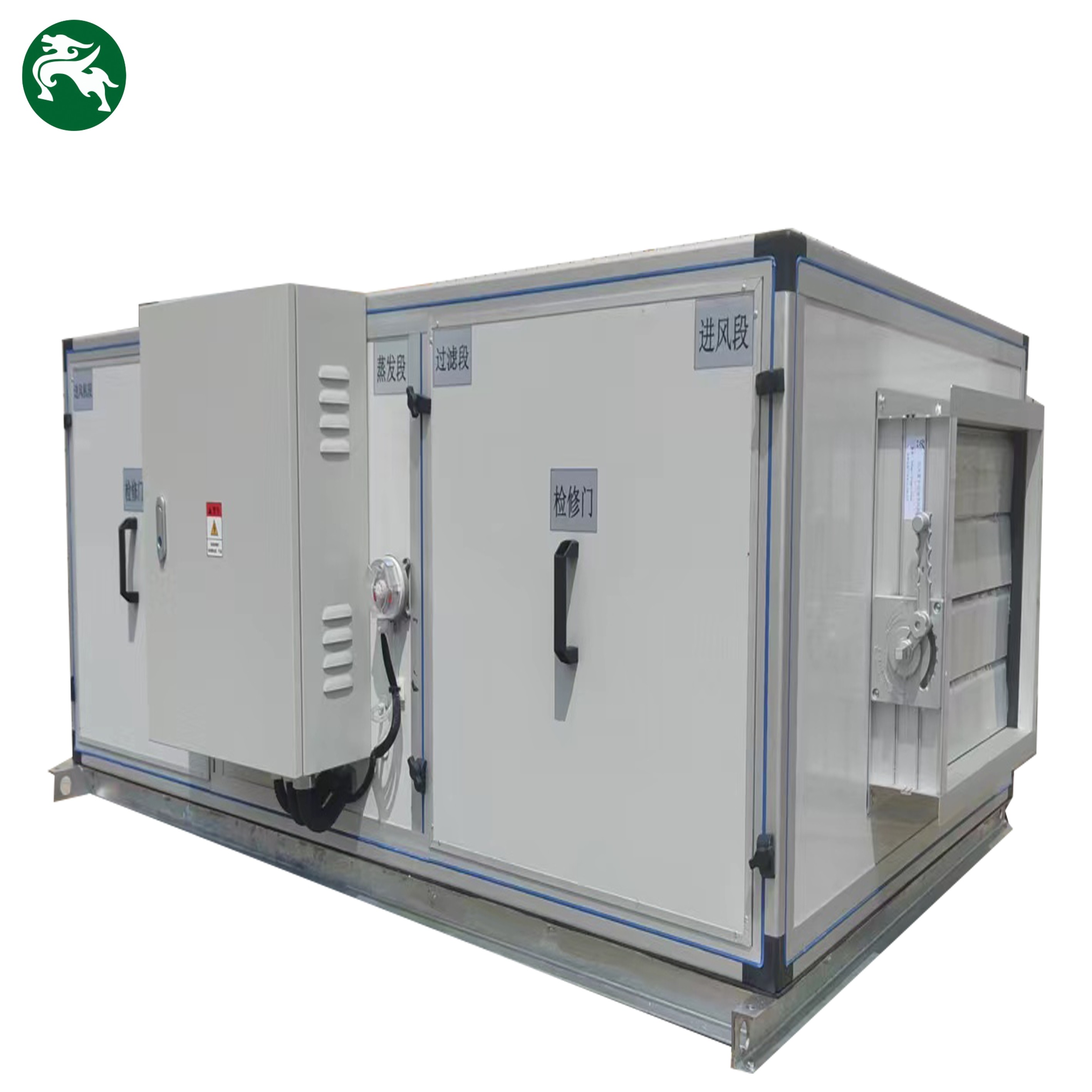 Design modular de AHU para ar condicionado comercial de sala limpa Tipo de aquecimento e resfriamento