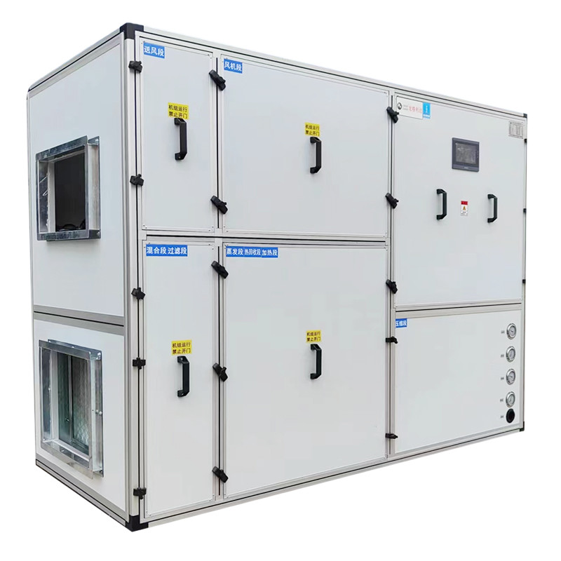 Unidade de tratamento de ar com unidade de recuperação de calor por condensação caixa elétrica do motor do ventilador à prova de explosão